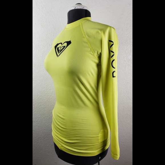 Roxy Full Heart Neon Long Sleeve - Picture 4 of 5